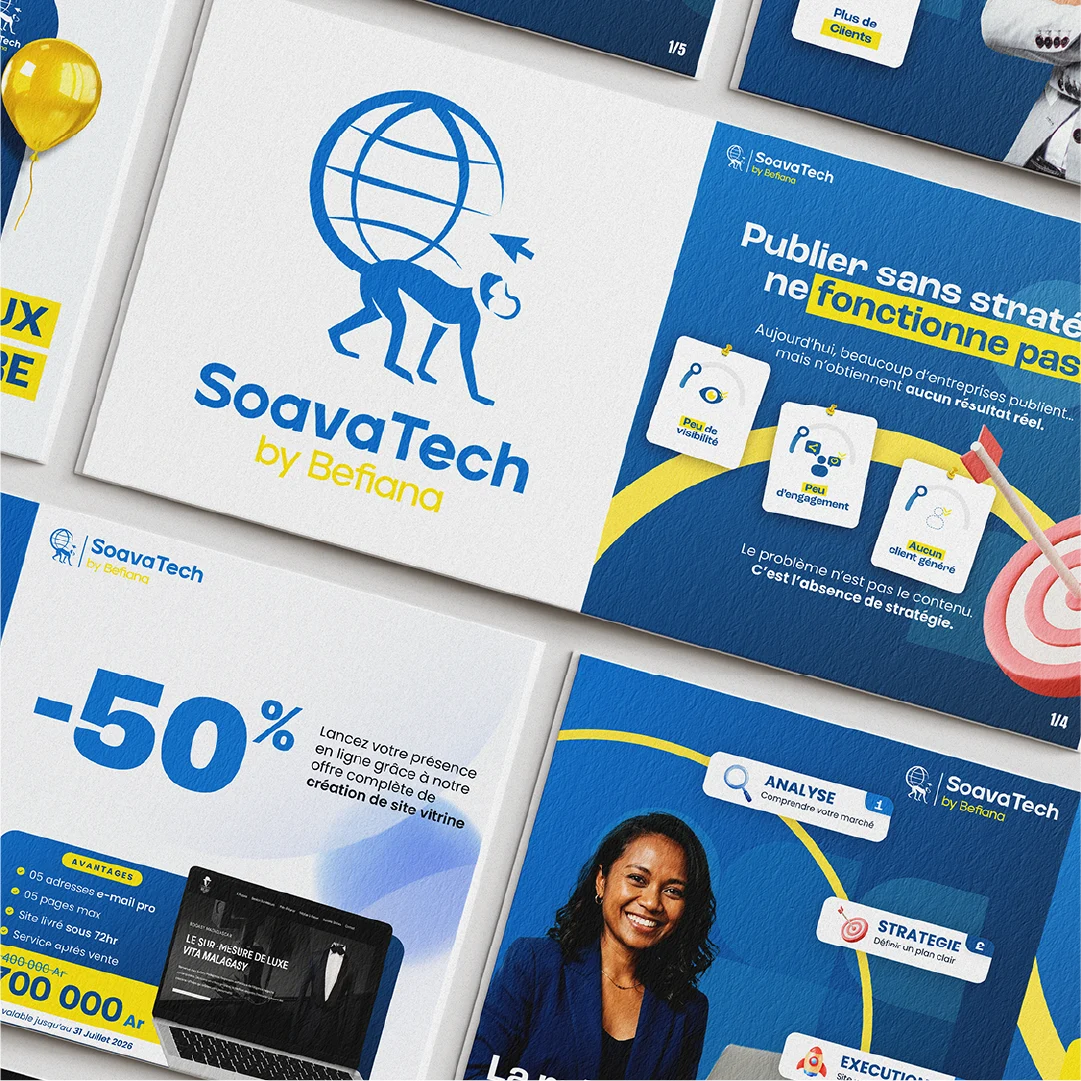 SoavaTech, Social media